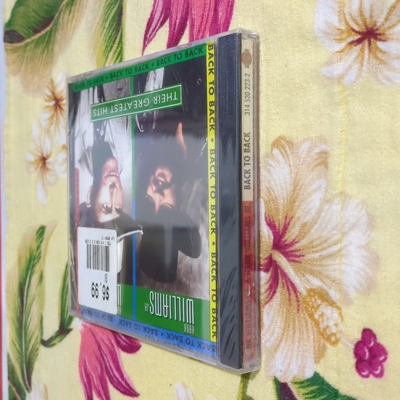 Hank Williams Jr. & Hank Williams THEIR GREATEST HITS CD / 1994 PolyGram Records - Picture 3 of 4